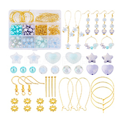 Ear Wire DIY Kits DIY-PH0030-22B-1