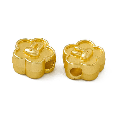 Rack Plating Alloy Beads PALLOY-M202-18MG-1