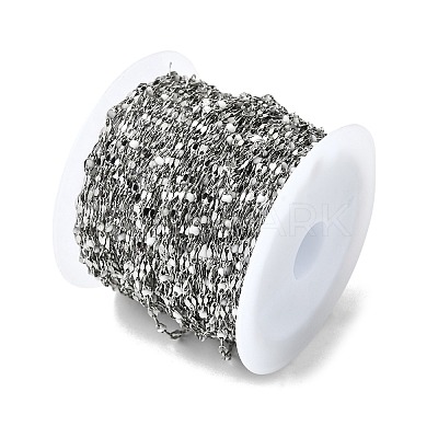304 Stainless Steel Dapped Chains CHS-H036-01P-07-1