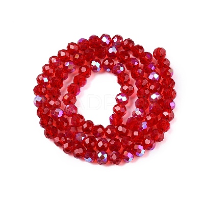 Electroplate Glass Beads Strands LS-EGLA-A044-T6mm-L01-1