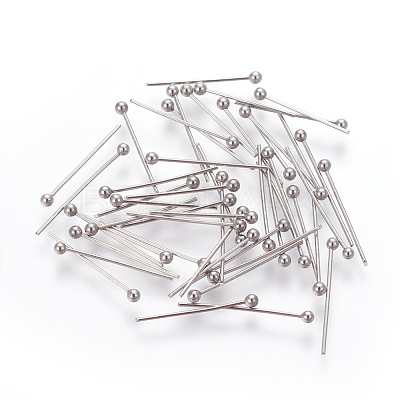 Tarnish Resistant 304 Stainless Steel Ball Head Pins STAS-E452-01P-H-1
