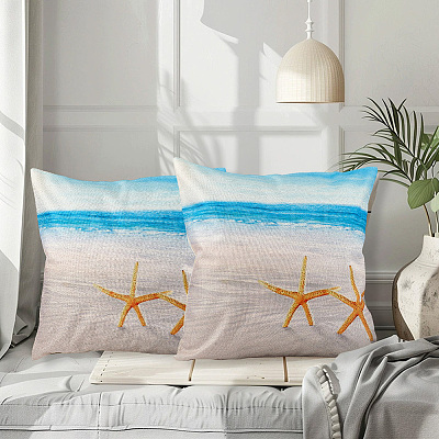 Linen Pillow Covers AJEW-WH20067-040A-1