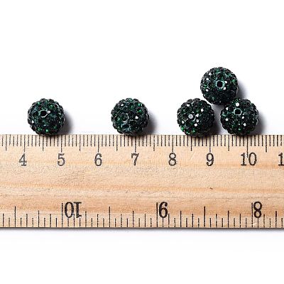 Pave Disco Ball Beads RB-A130-10mm-19-1