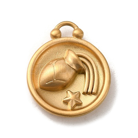 304 Stainless Steel Pendants STAS-L022-306MG-11-1