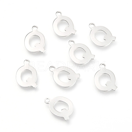 Non-Tarnish 201 Stainless Steel Charms STAS-C021-06P-Q-1