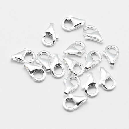 925 Sterling Silver Lobster Claw Clasps STER-G019-04-8mm-1