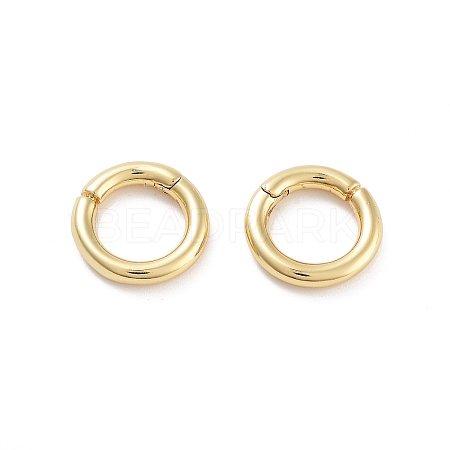 Rack Plating Brass Twister Clasp KK-G512-09B-G-1