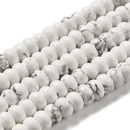 Synthetic Howlite Beads Strands X-G-K340-B06-01-1