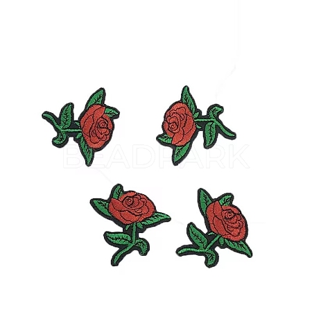 Handmade Cloth Embroidered Lace FIND-WH0009-13J-1