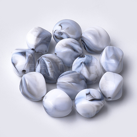 Acrylic Beads LS-OACR-T007-08F-1