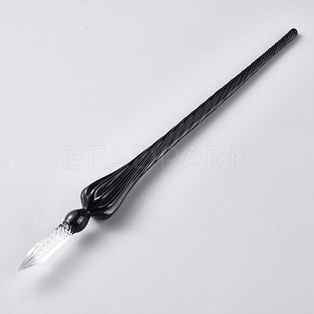 Handmade Glass Dip Pen AJEW-WH0121-43A-1