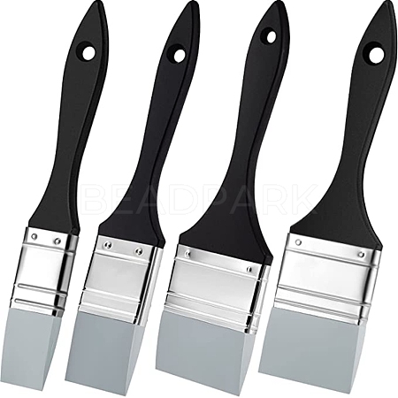 Wooden Paint Brushes Set AJEW-WH0244-61A-1