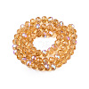 Electroplate Glass Beads Strands EGLA-A044-T8mm-L23-3