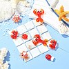 8Pcs 4 Styles Handmade Lampwork Beads Sets LAMP-CJ0003-13-6