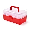 Rectangle Portable PP Plastic Storage Box CON-D007-01D-2
