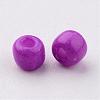 12/0 1.5~2mm Baking Paint Glass Seed Beads Loose Spacer Beads X-SEED-S001-K11-2