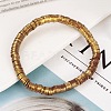 Handmade Polymer Clay Heishi Beaded Stretch Bracelets with CCB for Women JF1252-4-1