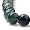 Natural Moss Agate Beads Strands X-G-I199-06-8mm-3