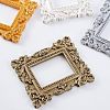 4Pcs 4 Colors Rectangle Retro Resin Photo Frames AJEW-FG0001-47-4