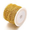 Rack Plating Brass Curb Chains CHC-M001-03G-01-2