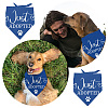 Cotton Dog's Kerchief AJEW-WH0503-021-5