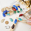 200G Handmade Porcelain Cabochons PORC-SP0001-03D-3