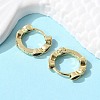Brass Micro Pave Cubic Zirconia Huggie Hoop Earrings EJEW-K083-34G-A-3