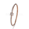 304 Stainless Steel Bangles BJEW-P254-16-2