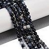 Natural Fire Crackle Agate Beads Strands G-C082-A01-48-1