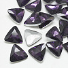 Pointed Back Glass Rhinestone Cabochons RGLA-T087-14mm-16-1