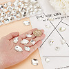 GOMAKERER 80Pcs 6 Style Irregular Rhombus & Teardrop Glass Sew On Rhinestone GLAA-GO0001-16-3