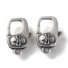 925 Thailand Sterling Silver Lobster Claw Clasps STER-D003-51AS-1