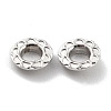 Rhodium Plated 925 Sterling Silver Grommet Eyelet Findings STER-Z001-005P-3