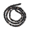 Natural Black Tourmaline Beads Strands LS-G-Q031-A01-4mm-3