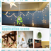 12 Bags Plastic & Iron Self-Adhesive Ceiling Hook AJEW-WR0003-31-5