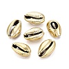 Electroplated Shell Beads BSHE-O017-13KCG-1