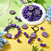 56Pcs 4 Styles Silicone Beads FIND-TA0010-75C-7