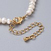 Natural Freshwater Pearl Beads Bracelets BJEW-JB04619-3