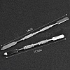 Stainless Steel Spoon Palette Spatulas Stick Rod MRMJ-G001-24-4