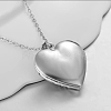 Alloy Heart Pendant Necklaces PW-WG44253-01-5