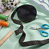 15M Polyester Metallic Herringbone Ribbon OCOR-BC0007-79-5