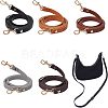 CHGCRAFT 5Pcs 5 Colors Adjustable PU Imitation Leather Bag Straps FIND-CA0005-03-1