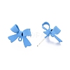 Alloy Stud Earring Findings LS-EJEW-J102-08A-2