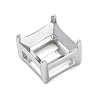 304 Stainless Steel Rhinestone Claw Settings STAS-U042-05C-P-2