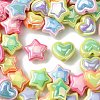 50Pcs 10 Styles Opaque Acrylic Beads OACR-CJ0001-88-8