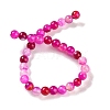 Natural Striped Agate/Banded Agate Beads Strands G-Z060-A01-A06-3