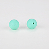 Round Silicone Focal Beads SI-JX0046A-38-2