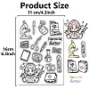 Plastic Stamps DIY-WH20018-0352-2