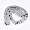 Electroplate Non-magnetic Synthetic Hematite Heishi Beads Strands X-G-T061-23D-2