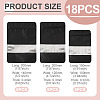 18Pcs 3 Styles PE Resealable Bags with Window OPP-TAD0001-01D-4